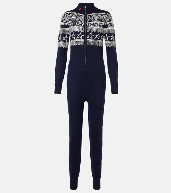  Perfect Moment Perfect Moment Wool Intarsia Bodysuit 