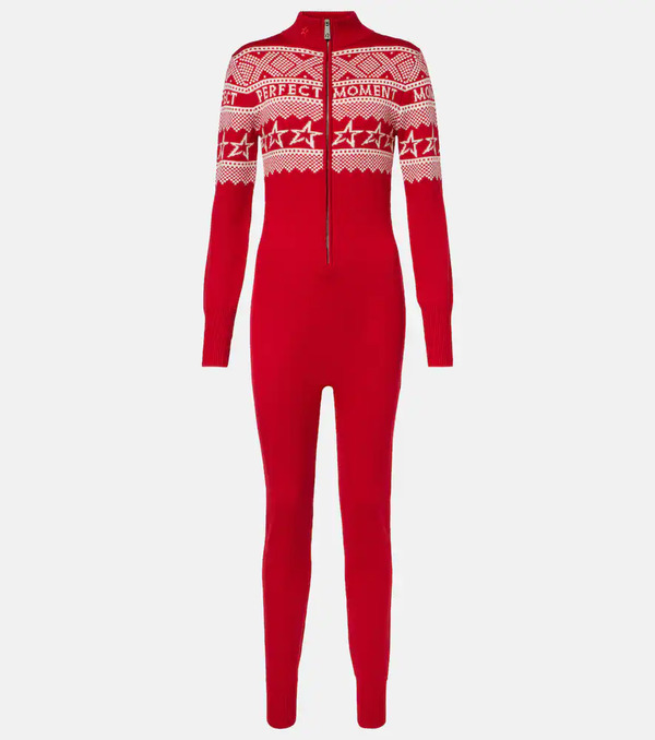  Perfect Moment Perfect Moment Wool Intarsia Jumpsuit 