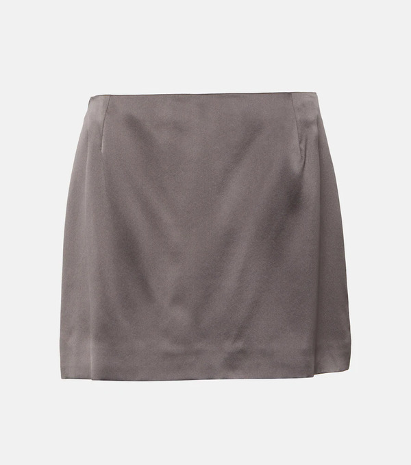  Peter Do Peter Do Silk Charmeuse Miniskirt 