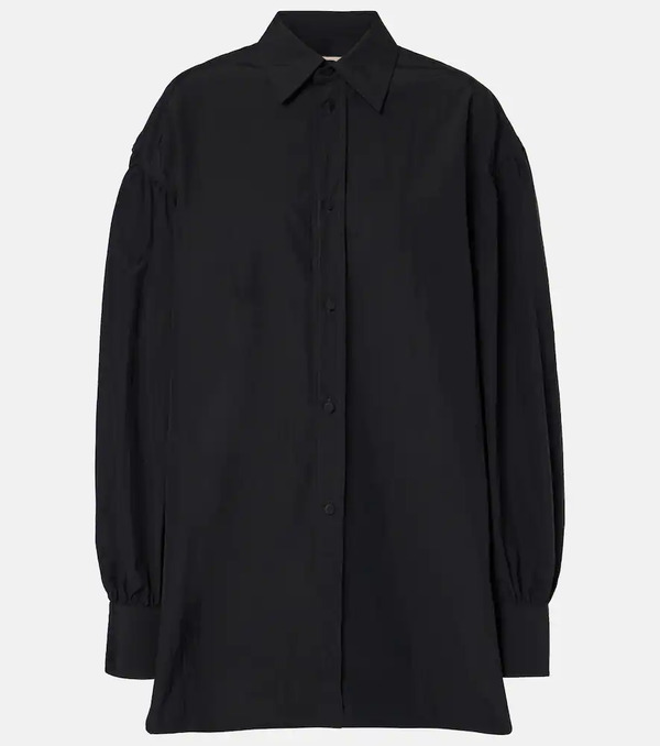  Plan C Plan C Oversized Crepe Shirt 