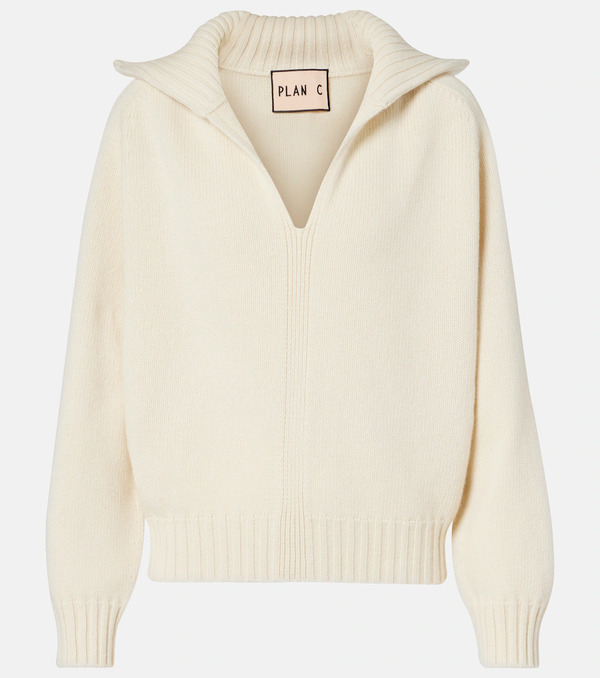  Plan C Plan C Wool And Cashmere Sweater 