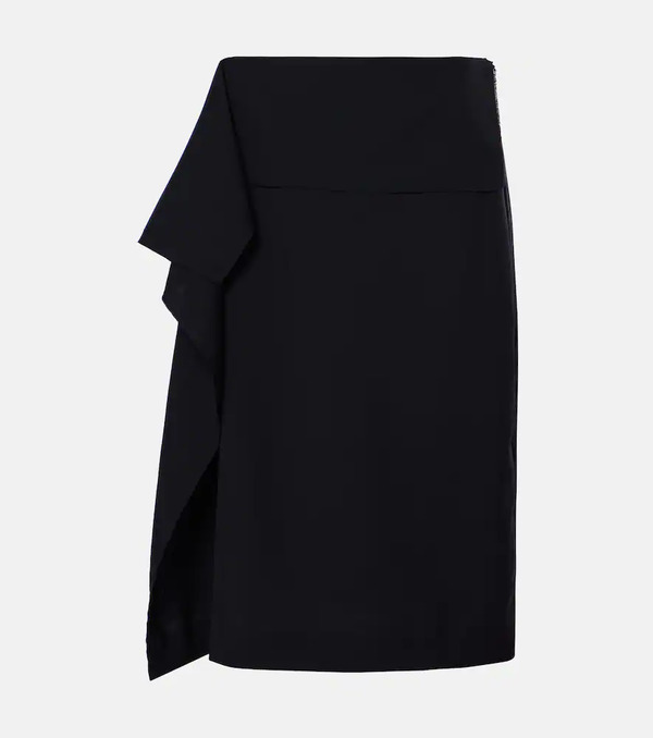  Plan C Plan C Wool Wrap Skirt 