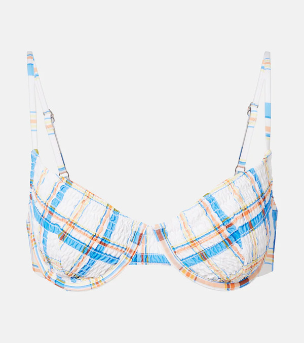  Polo Ralph Lauren Polo Ralph Lauren Checked Bikini Top 