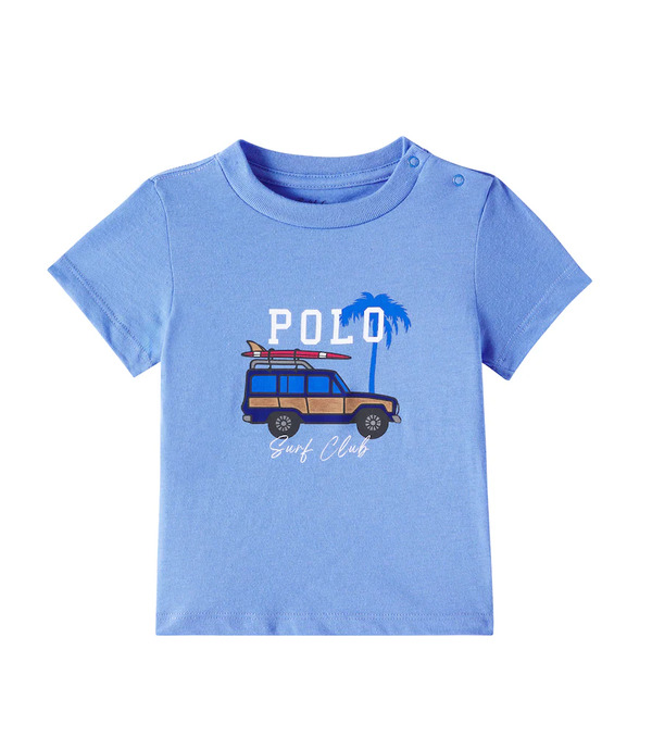  Polo Ralph Lauren Kids Polo Ralph Lauren Kids Baby Printed Cotton T-shirt 