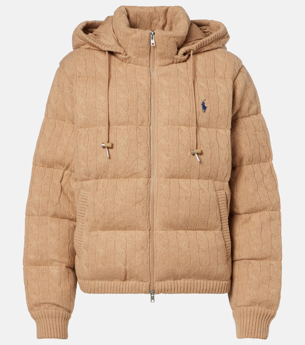  Polo Ralph Lauren Polo Ralph Lauren Wool And Cashmere Puffer Jacket 