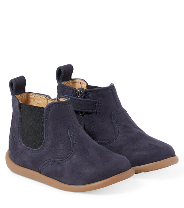  Pom D'api Pom D'api Baby Stand-up Jod Suede Chelsea Boots 