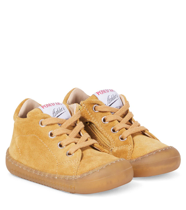  Pom D'api Pom D'api Baby Suede Booties 