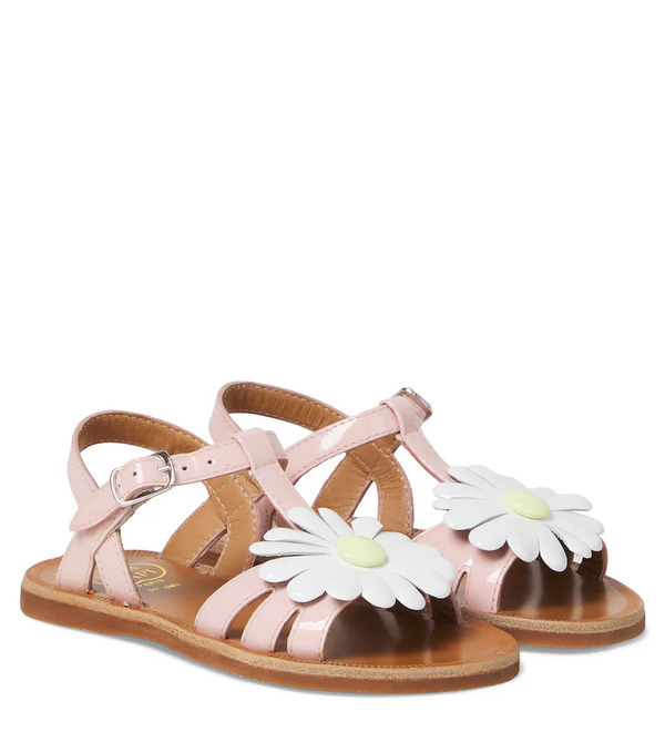  Pom D'api Pom D'api Plagette Big Flo Leather Sandals 