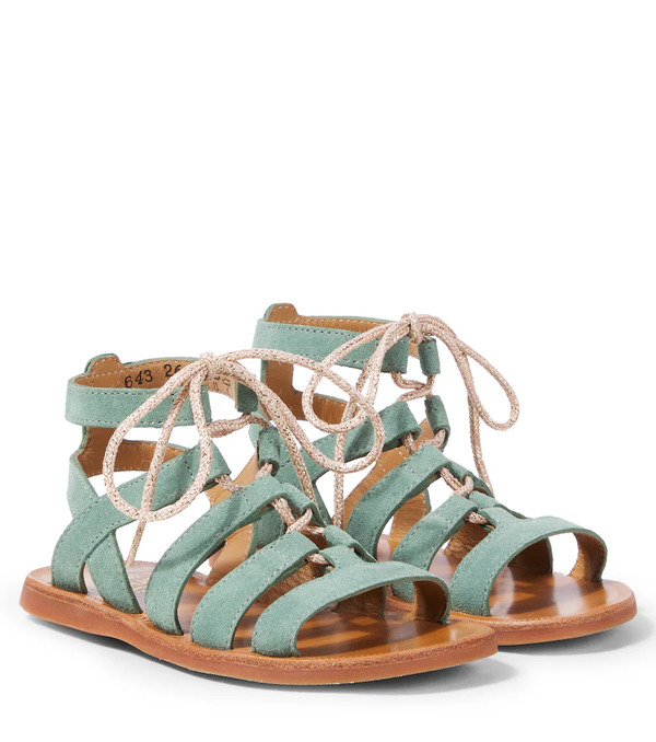  Pom D'api Pom D'api Plagette Guily Suede Sandals 