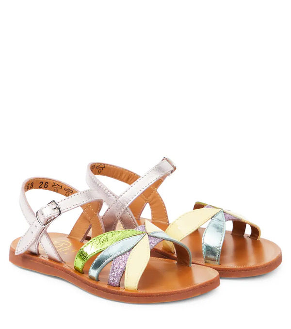  Pom D'api Pom D'api Plagette Oto Leather Sandals 