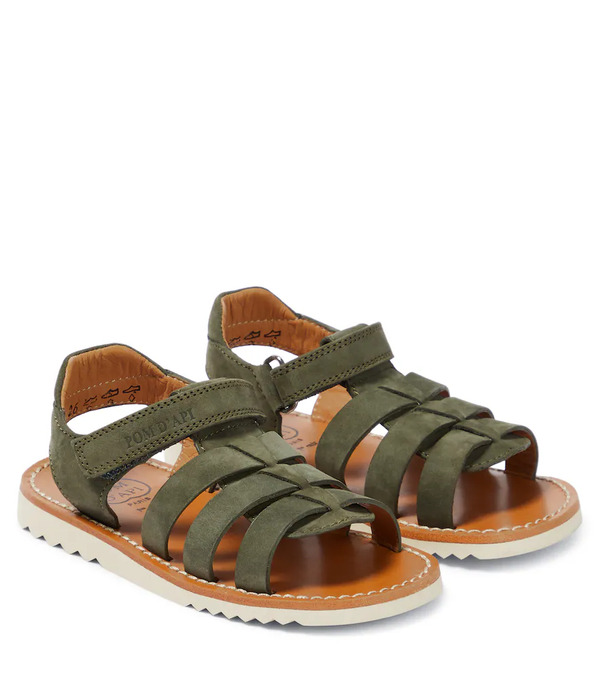  Pom D'api Pom D'api Plagette Salome Tek Leather Sandals 