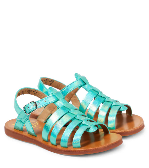  Pom D'api Pom D'api Plagette Strap Leather Sandals 