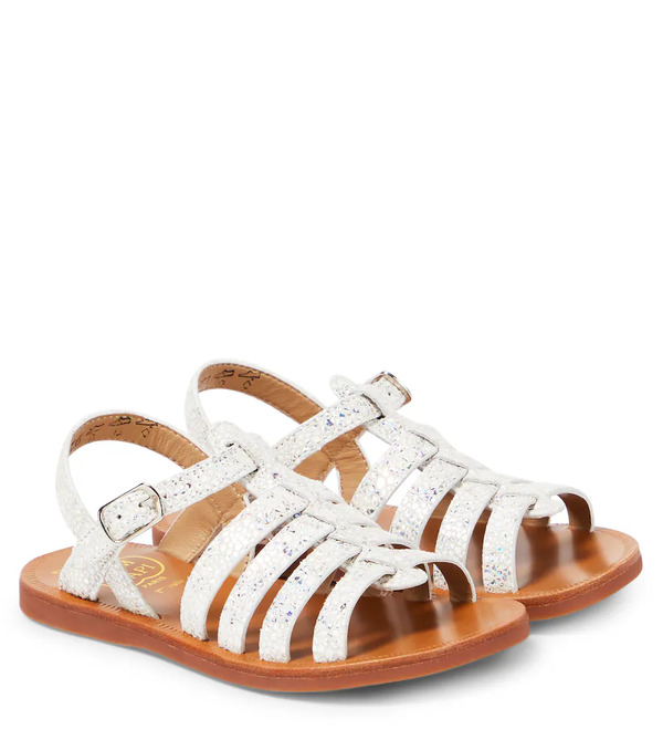  Pom D'api Pom D'api Plagette Strap Leather Sandals 