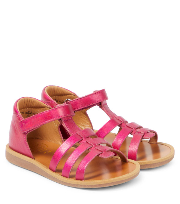  Pom D'api Pom D'api Poppy Strap Leather Sandals 