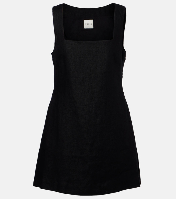  Posse Posse Alice Linen Minidress 