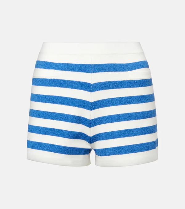  Posse Posse Ari High-rise Striped Shorts 