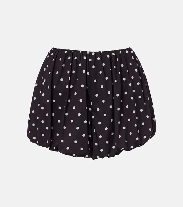  Posse Posse Aurelia Polka-dot Shorts 