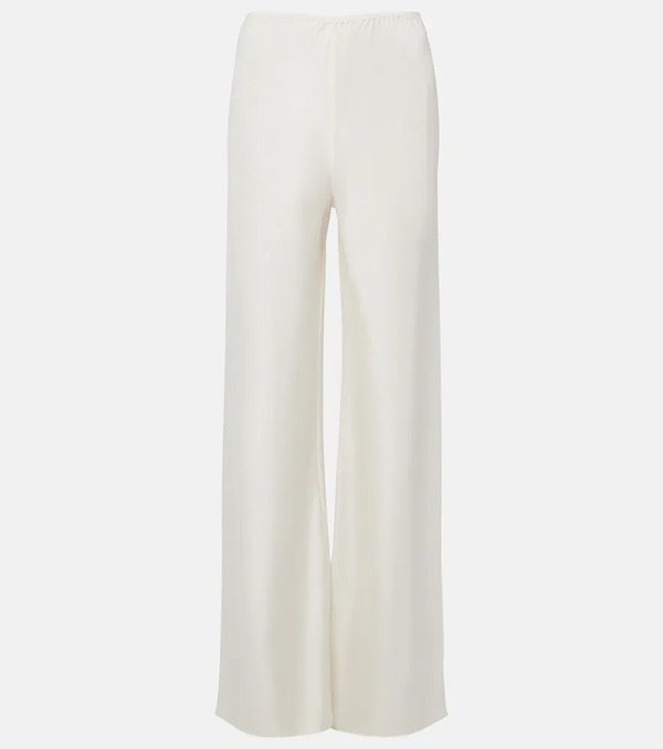  Posse Posse Cove Silk-blend Straight Pants 