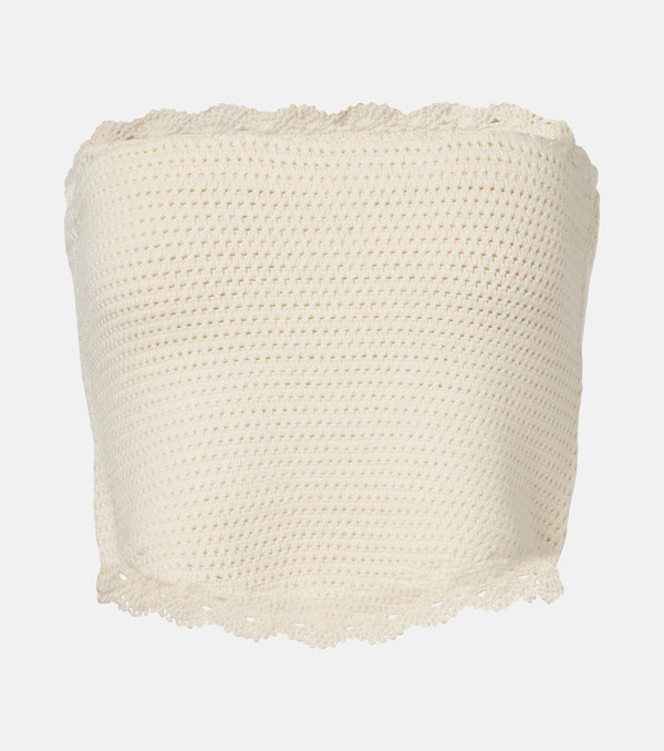  Posse Posse Dylan Crochet Crop Top 