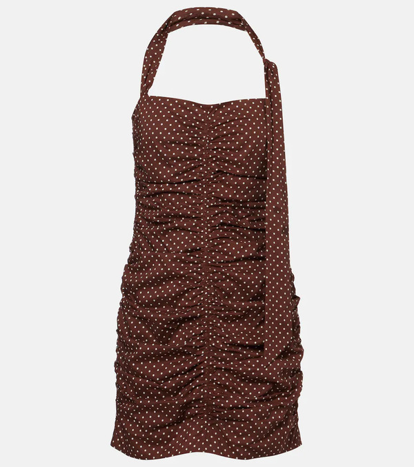  Posse Posse Edie Polka-dot Minidress 