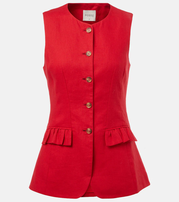  Posse Posse Matilda Linen Vest 