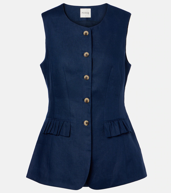  Posse Posse Matilda Linen Vest 