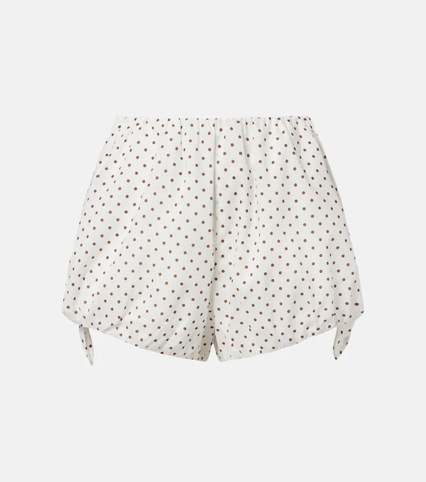  Posse Posse Rosie Polka-dot Shorts 