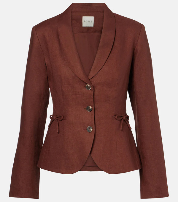  Posse Posse Sabine Linen Blazer 