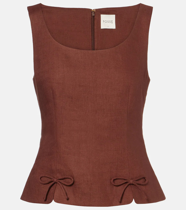  Posse Posse Sabine Linen Top 