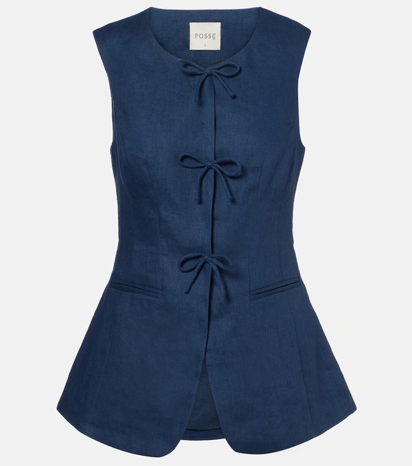  Posse Posse Sabine Linen Vest 