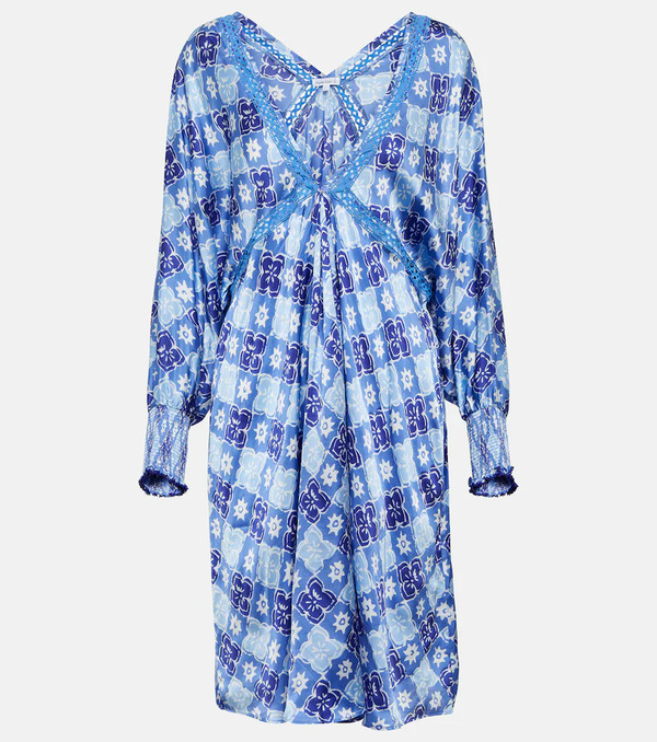 Poupette St Barth Poupette St Barth Allegra Asymmetrical Minidress 