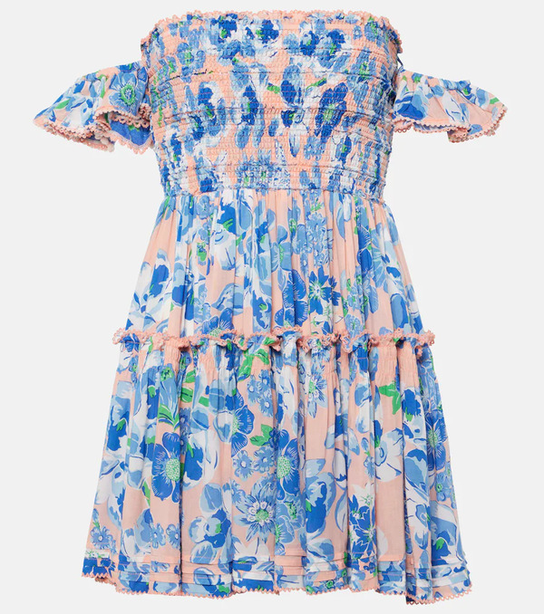  Poupette St Barth Poupette St Barth Aurora Floral Minidress 