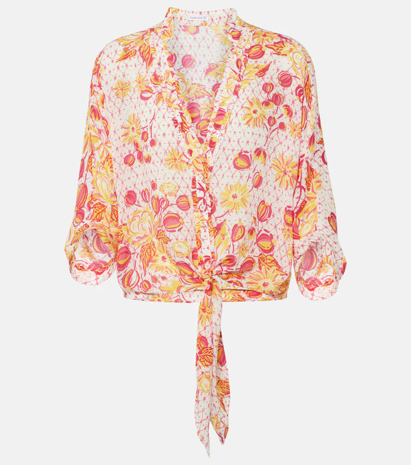  Poupette St Barth Poupette St Barth Azia Floral Shirt 