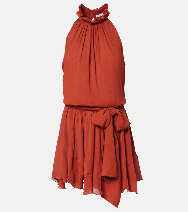  Poupette St Barth Poupette St Barth Bianca Gathered Minidress 