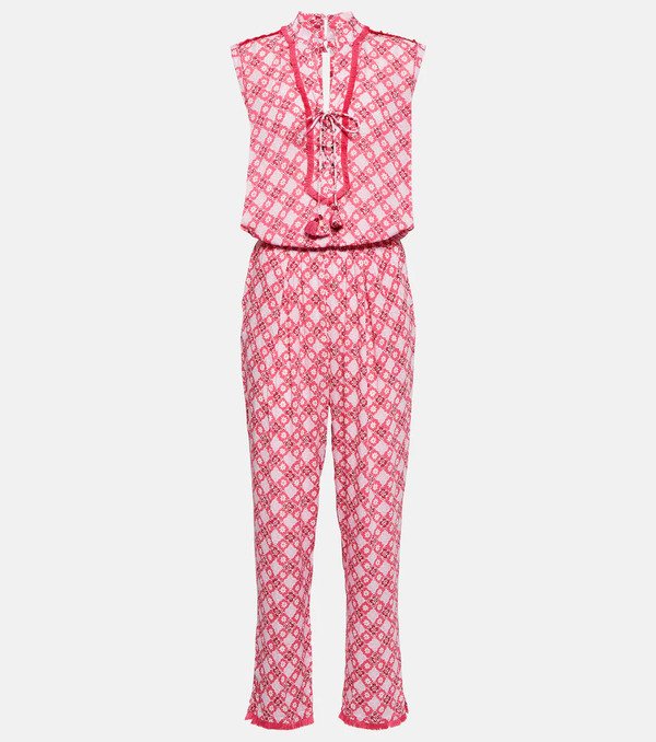  Poupette St Barth Poupette St Barth Donna Printed Jumpsuit 