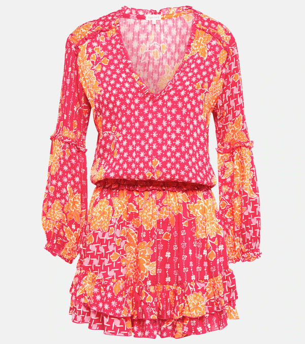  Poupette St Barth Poupette St Barth Ilona Printed Minidress 