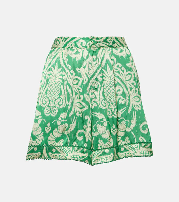  Poupette St Barth Poupette St Barth Lulu Printed Shorts 