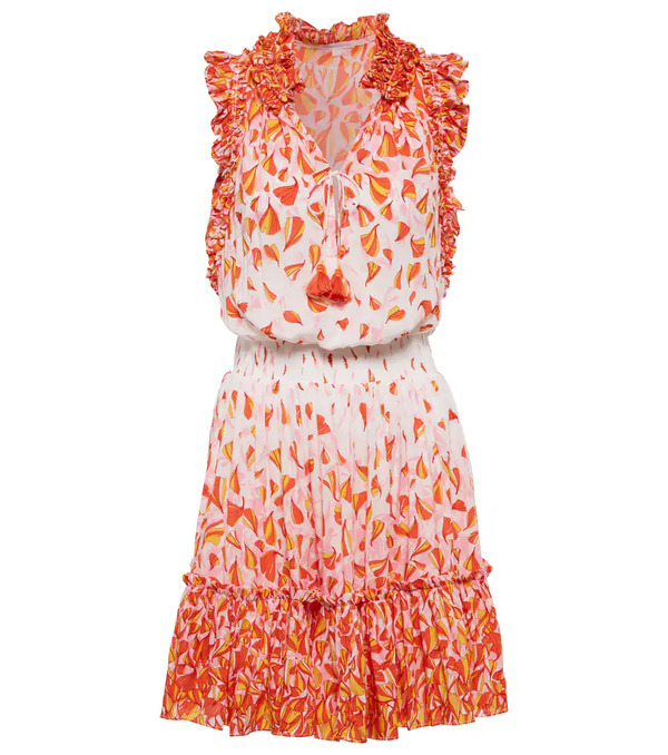  Poupette St Barth Poupette St Barth Triny Printed Minidress 