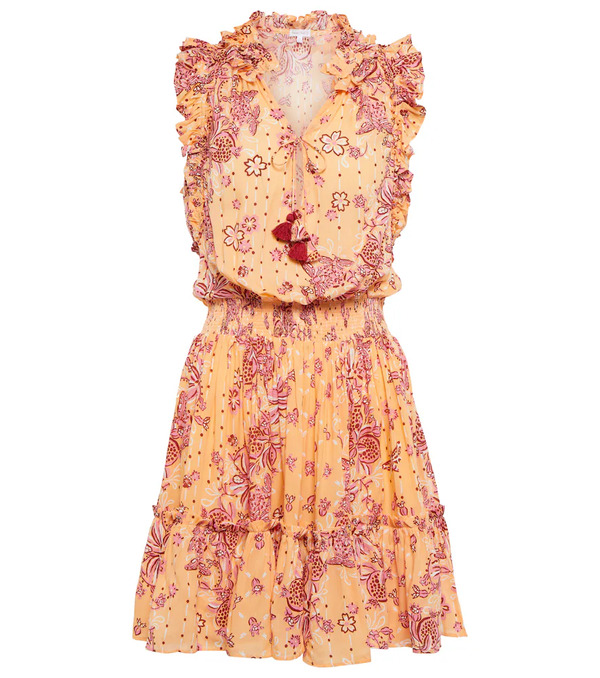  Poupette St Barth Poupette St Barth Triny Printed Minidress 