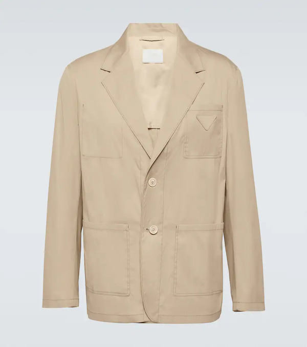  Prada Prada Cotton-blend Blazer 