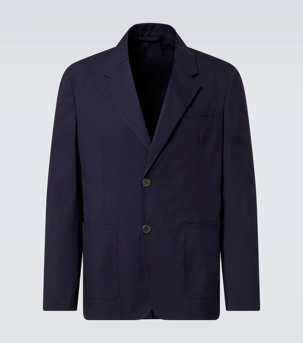 Prada Prada Cotton-blend Poplin Blouson 