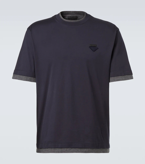  Prada Prada Cotton Jersey T-shirt 