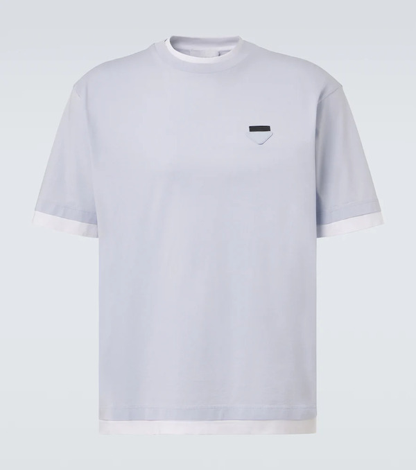  Prada Prada Cotton Jersey T-shirt 