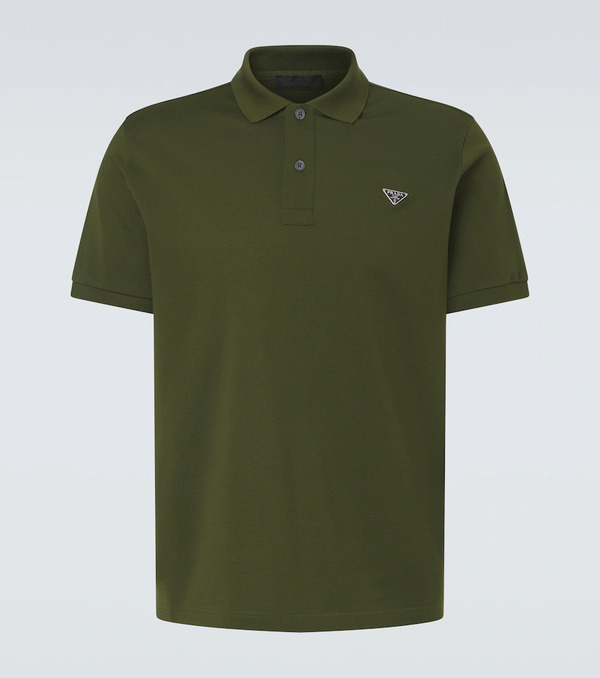  Prada Prada Cotton Polo Shirt 