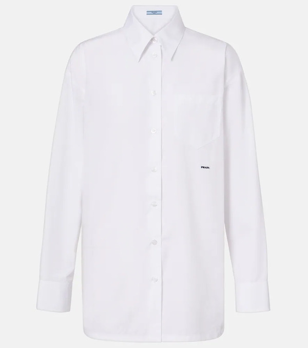  Prada Prada Cotton Poplin Shirt 