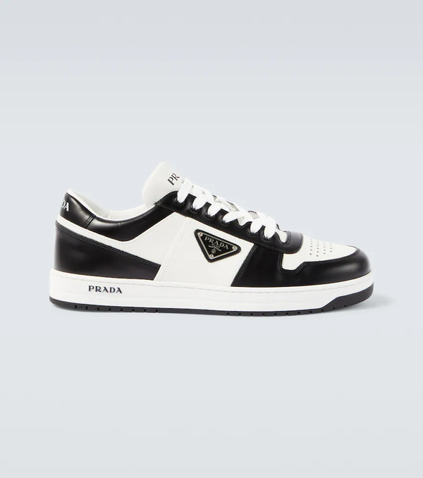  Prada Prada Downtown Leather Sneakers 