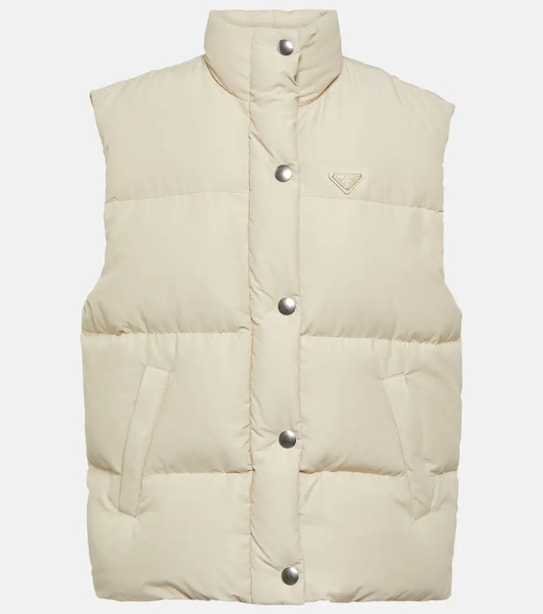  Prada Prada Embellished Down Vest 