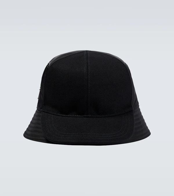  Prada Prada Embroidered Bucket Hat 