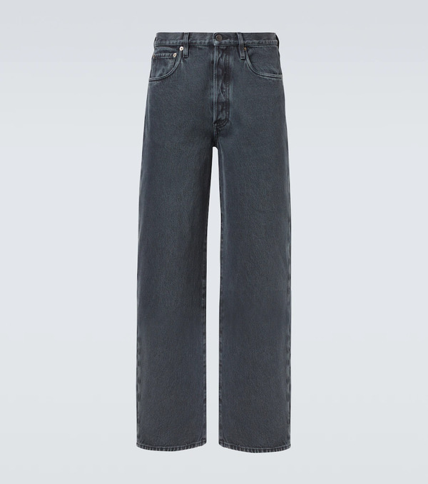  Prada Prada High-rise Wide-leg Jeans 