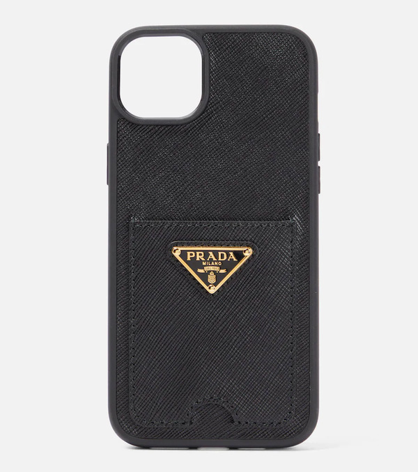  Prada Prada Iphone 14 Max Leather Case 